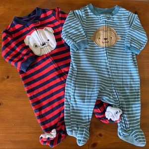 🐶 Lot of 2 footed sleepers by Child of Mine